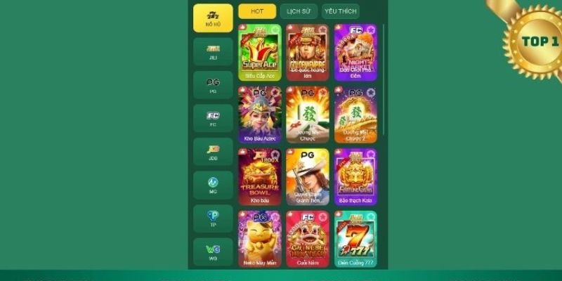 Giao diện và những tính năng nổi bật có tại trang chủ EV88